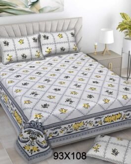 Modern Print Comfortable Double Bedsheet